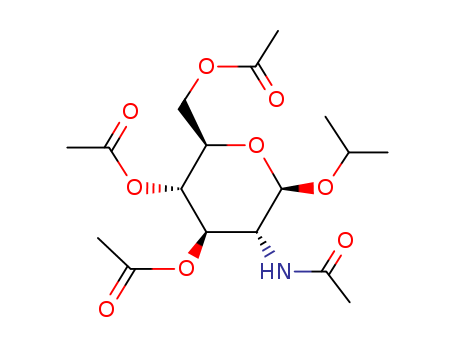 (2R,3R,4R,5R,6R)-5-(ACETYLAMINO)-3,4-DIACETYLOXY-6-(METHYLETHOXY)-2H-3,4,5,6- TETRAHYDROPYRAN-2-YL]