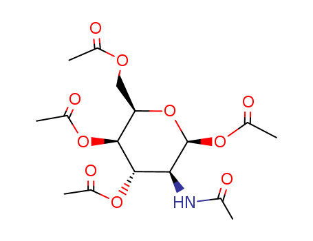 2-Acetamido-1,3,4,6-tetra-O-acetyl-2-deoxy-alpha-D-glucopyranose(14086-90-9)