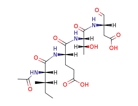 Molecular Structure of 191338-86-0 (AC-IETD-CHO)