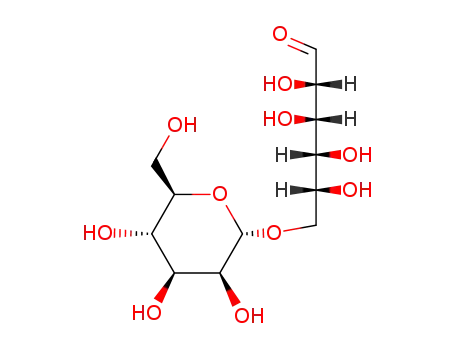 Molecular Structure of 28447-39-4 (6-[[3,4,5-trihydroxy-6-(hydroxymethyl)oxan-2-yl]oxymethyl]oxane-2,3,4,5-tetrol)
