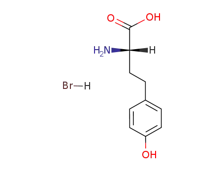 Molecular Structure of 185617-14-5 (D-HOMOTYROSINE HYDROBROMIDE)