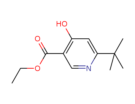 ETHYL 6-TERT-BUTYL-4-OXO-1,4-DIHYDRO-PYRIDINE-3-CARBOXYLATE
