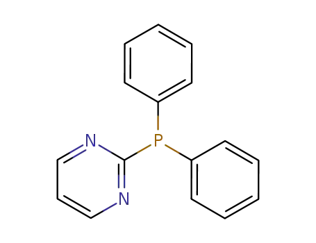 Molecular Structure of 191788-74-6 (Pyrimidine, 2-(diphenylphosphino)-)