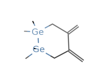 Molecular Structure of 144865-58-7 (1,2-Digermin, hexahydro-1,1,2,2-tetramethyl-4,5-bis(methylene)-)