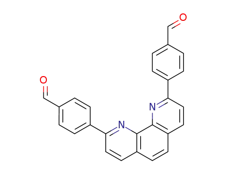 Molecular Structure of 120085-99-6 (2,9-bis[p-(formyl)phenyl]-1,10-phenanthroline)