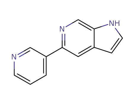 Molecular Structure of 623175-26-8 (1H-Pyrrolo[2,3-c]pyridine, 5-(3-pyridinyl)-)