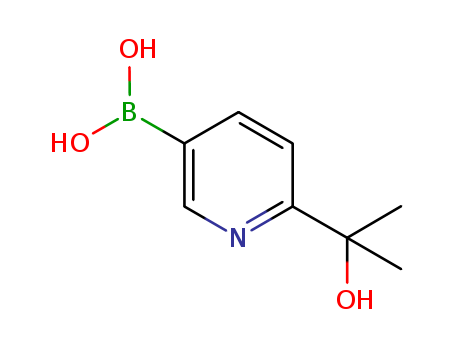 6-(2-HYDROXYPROPAN-2-YL)PYRIDIN-3-YLBORONIC ACID 1088496-42-7