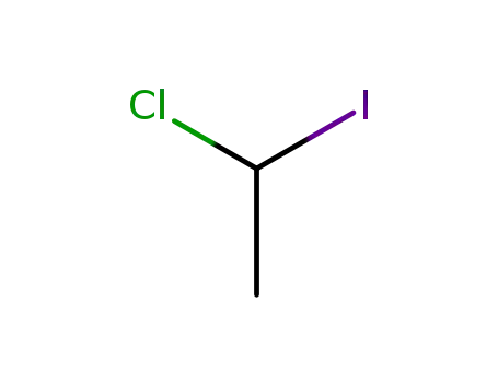 Molecular Structure of 594-00-3 (1-CHLORO-1-IODO ETHANE)