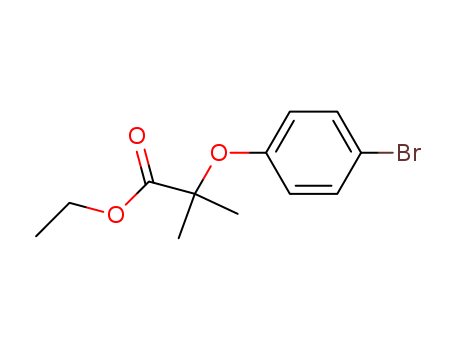 Propanoic acid, 2-(4-bromophenoxy)-2-methyl-, ethyl ester
