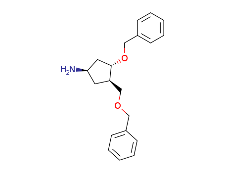 (1R,3S,4R)-3-BENZYLOXY-4-(BENZYLOXYMETHYL)CYCLOPENTANAMINE