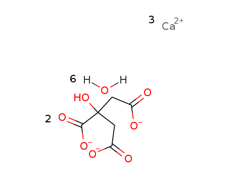 5785-44-4,Calcium citrate tetrahydrate,1,2,3-Propanetricarboxylicacid, 2-hydroxy-, calcium salt (2:3), tetrahydrate (9CI);Citric acid, calciumsalt (2:3), tetrahydrate (8CI);Tricalciumdicitrate tetrahydrate;