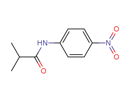 Molecular Structure of 7160-11-4 (2-methyl-N-(4-nitrophenyl)propanamide)