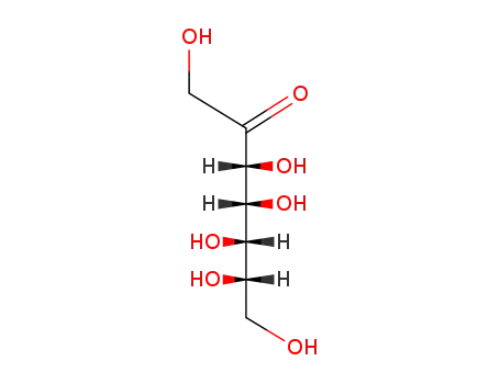 Molecular Structure of 32852-07-6 (L-<i>manno</i>-1,3,4,5,6,7-Hexahydroxy-heptan-2-on)