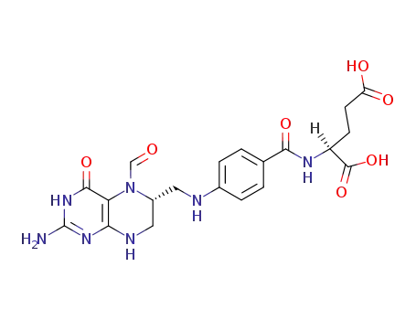 N-[4-({[(6R)-2-amino-5-formyl-4-oxo-1,4,5,6,7,8-hexahydropteridin-6-yl]methyl}amino)benzoyl]-L-glutamic acid