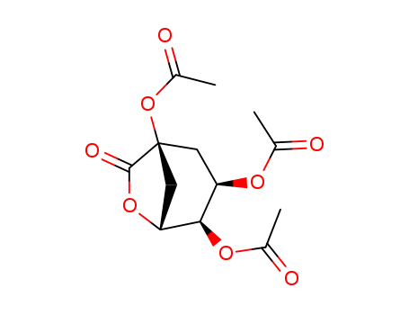 32384-33-1,7-oxo-6-oxabicyclo[3.2.1]octane-1,3,4-triyl triacetate,
