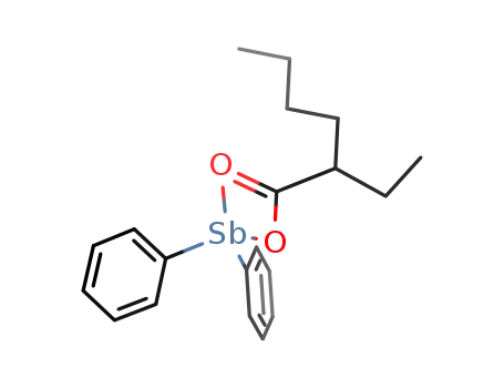 Molecular Structure of 5035-58-5 ([(2-ethylhexanoyl)oxy]diphenylstibine)