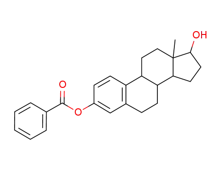 Molecular Structure of 25918-98-3 (estradiol benzoate)