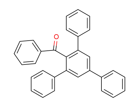 Molecular Structure of 7371-00-8 (Methanone, phenyl(5'-phenyl[1,1':3',1''-terphenyl]-2'-yl)-)