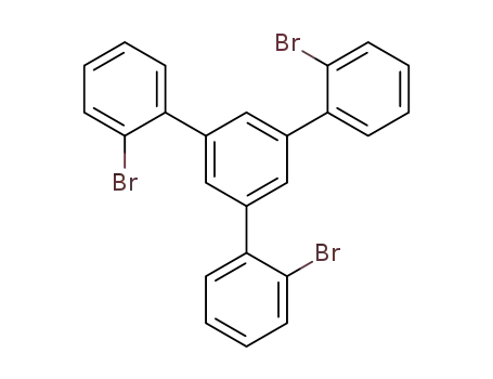 Molecular Structure of 380626-56-2 (1,3,5-tris(2′-bromophenyl)benzene)