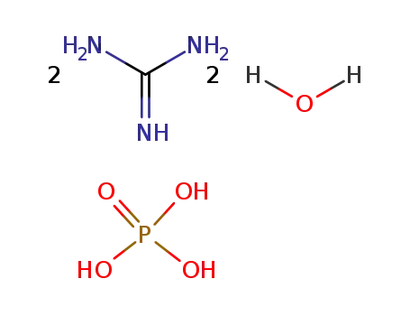 Molecular Structure of 5423-23-4 (Guanidine phosphate)