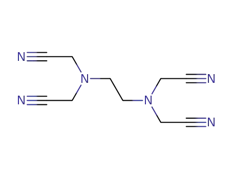 Molecular Structure of 5766-67-6 ((ETHYLENEDINITRILO)TETRAACETONITRILE)