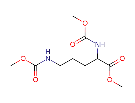 2,5-Bis(methoxycarbonylamino)valeriansaeure-methylester
