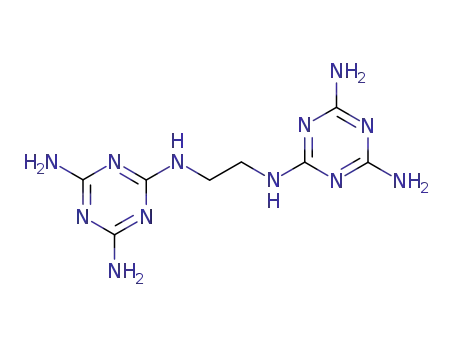 Molecular Structure of 42445-78-3 (N,N'''-ethylenebis[1,3,5-triazine-2,4,6-triamine])