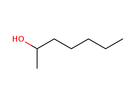Molecular Structure of 543-49-7 (2-Heptanol)