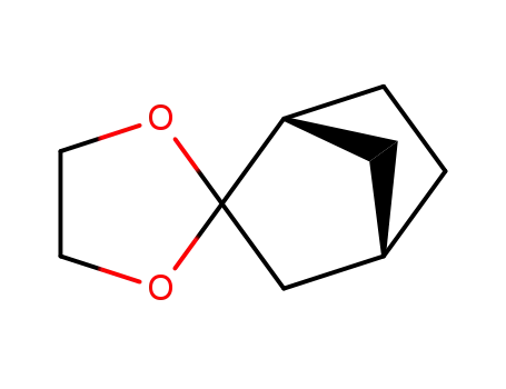 Molecular Structure of 172-67-8 (Spiro[bicyclo[2.2.1]heptane-2,2-[1,3]dioxolane]  (9CI))