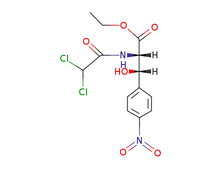 2-(2,2-dichloroacetylamino)-3-hydroxy-3-(4-nitrophenyl)propionic acid ethyl ester