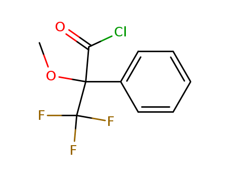 Benzeneacetyl chloride,a-methoxy-a-(trifluoromethyl)-, (aS)- CAS NO.20445-33-4