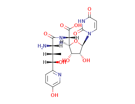 β-D-Allofuranuronic acid,5-[[(2S,3S,4S)-2-amino-4-hydroxy-4-(5-hydroxy-2-pyridinyl)-3-methyl-1-oxobutyl]amino]-1,5-dideoxy-1-(3,4-dihydro-2,4-dioxo-1(2H)-pyrimidinyl)-