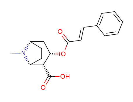 (1<i>R</i>)-3<i>exo</i>-<i>trans</i>-cinnamoyloxy-tropane-2<i>exo</i>-carboxylic acid