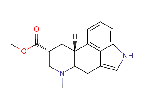 Molecular Structure of 3006-19-7 (6-methyl-ergoline-8-carboxylic acid methyl ester)