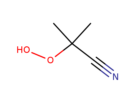 Propanenitrile, 2-hydroperoxy-2-methyl-