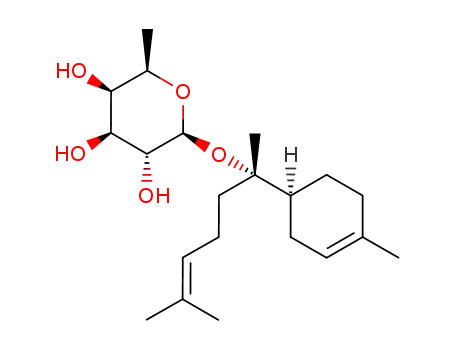 (2R,3R,4S,5R,6S)-2-methyl-6-{[(2S)-6-methyl-2-(4-methylcyclohex-3-en-1-yl)hept-5-en-2-yl]oxy}tetrahydro-2H-pyran-3,4,5-triol