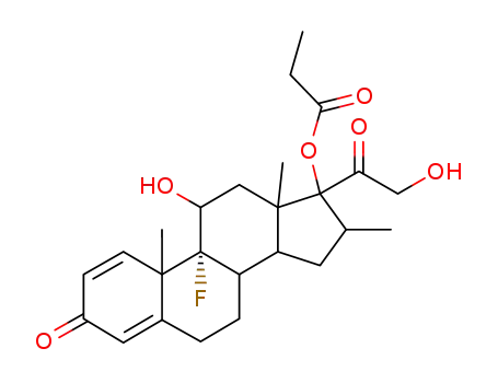Molecular Structure of 15423-89-9 (Dexamethasone 17-propionate)