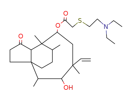 Molecular Structure of 55297-95-5 (Tiamulin)