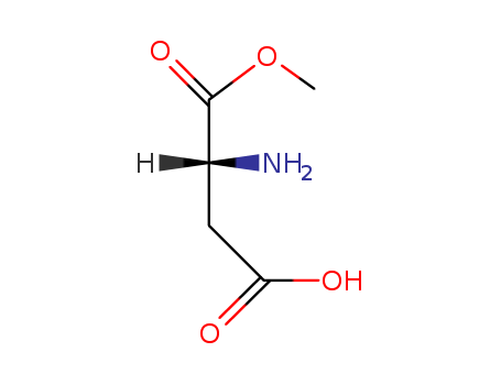 (3R)-3-ammonio-4-methoxy-4-oxobutanoate
