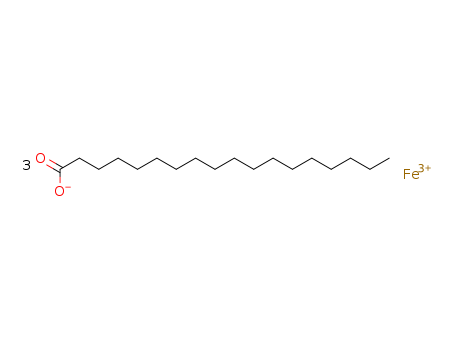 Octadecanoic acid,iron(3+) salt (3:1)(555-36-2)