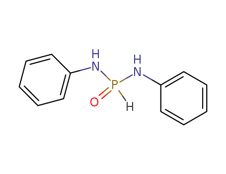 Molecular Structure of 4671-85-6 (Phosphonic diamide,N,N'-diphenyl- )
