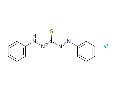 Molecular Structure of 1234510-08-7 (potassium dithizonate)
