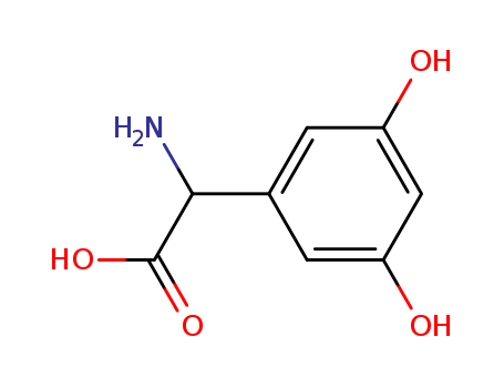 Benzeneacetic acid, a-amino-3,5-dihydroxy-, (aS)-