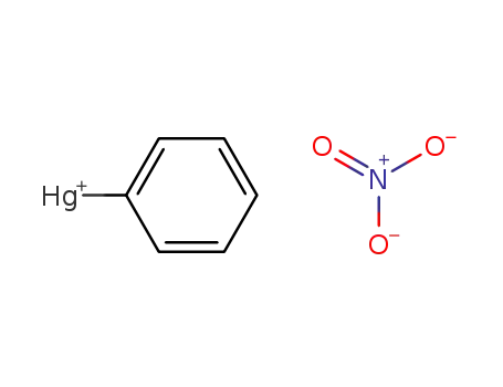 Molecular Structure of 55-68-5 (PHENYLMERCURY NITRATE)