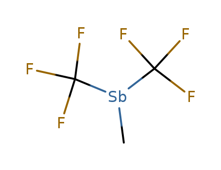 Stibine, methylbis(trifluoromethyl)-