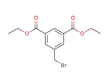 Molecular Structure of 156750-11-7 (1,3-Benzenedicarboxylic acid, 5-(bromomethyl)-, diethyl ester)