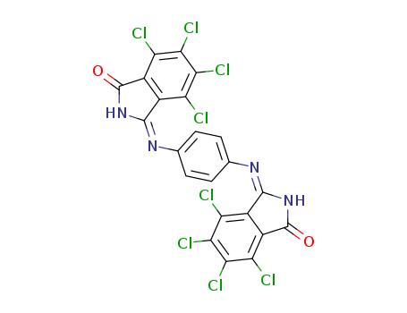 Pigment Yellow 110;3,3'-(1,4-Phenylenediimino)bis[4,5,6,7-tetrachloro-1H-isoindol-1-one