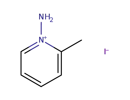 Molecular Structure of 7583-90-6 (1-AMINO-2-METHYLPYRIDINIUM IODIDE)