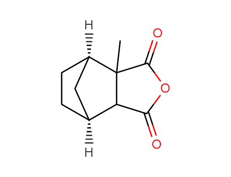 Molecular Structure of 1873-09-2 ((3aR,7aS)-3a-methylhexahydro-4,7-methano-2-benzofuran-1,3-dione)