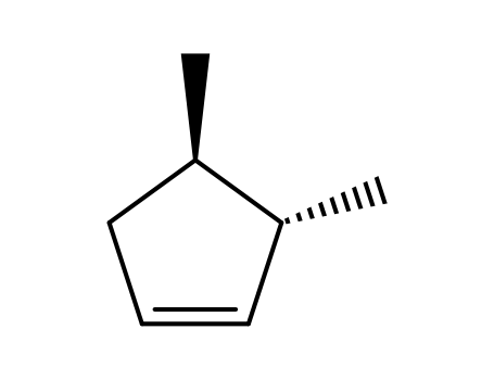 Molecular Structure of 53225-40-4 (trans-3,4-dimethylcyclopentene)